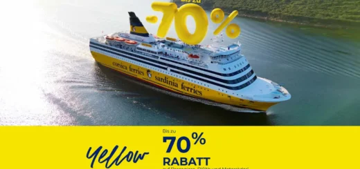 Corsica Ferries Black Friday 2024 - Venerdì giallo con sconti fino al 70%.