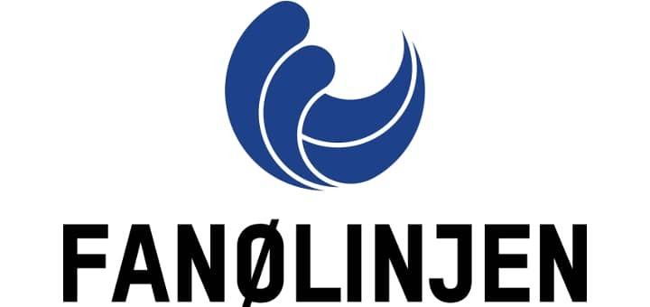 Logo della compagnia di spedizioni Fanølinjen