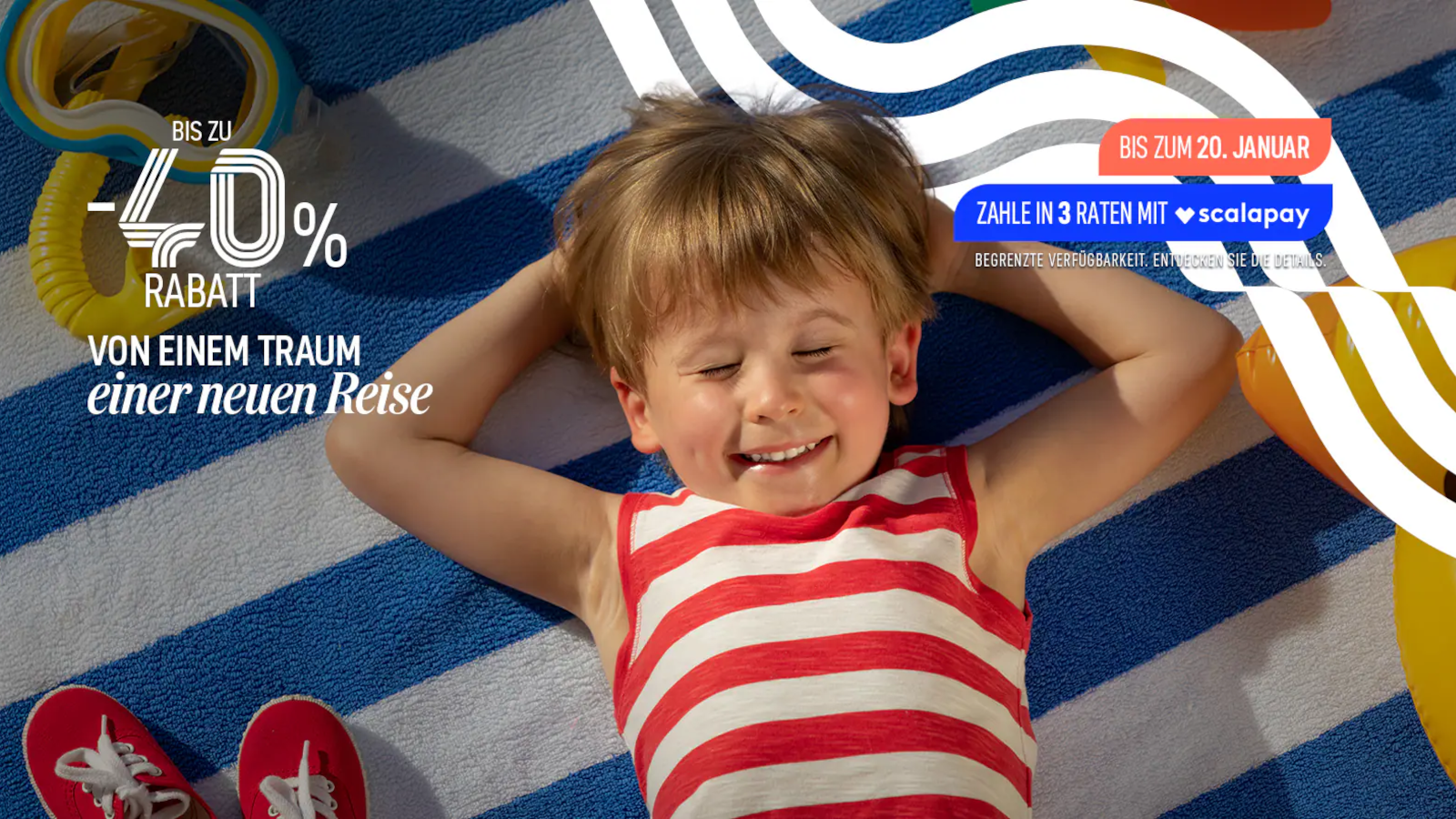 Offerta di prenotazione anticipata GNV 2026 con il 40% di sconto sui traghetti del Mediterraneo.