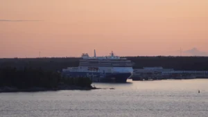 Finnlines Traghetto La Finnsirius nel porto di Kapellskär.