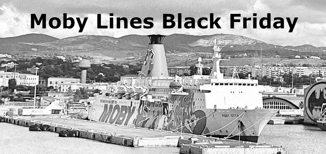 Moby Lines venerdì nero 2025