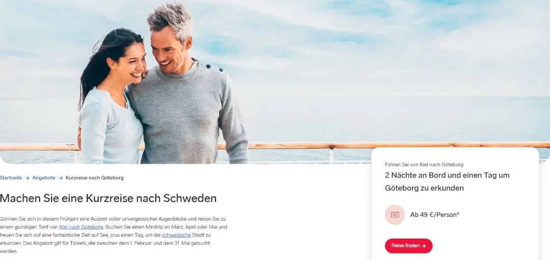 Stena Line Offerta di San Valentino