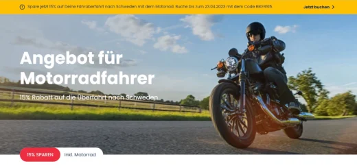 TT-Line Sconto per motociclisti