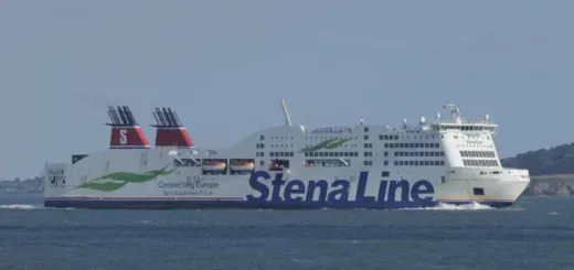 La Stena Adveturer viene utilizzata a bordo dei traghetti che collegano Holyhead in Inghilterra e Dublino in Irlanda.